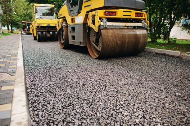 Permeable Paver Driveway in Wallburg, NC